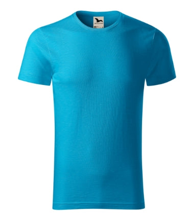 1734413 - Native (GOTS) tricou pentru bărbaţi turcoaz S