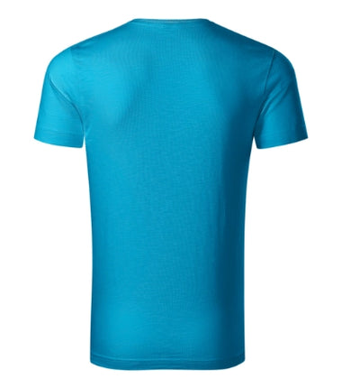 1734413 - Native (GOTS) tricou pentru bărbaţi turcoaz S