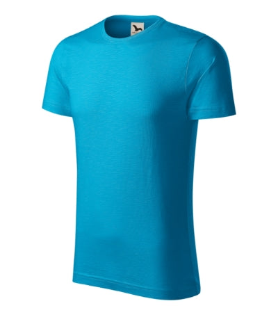 1734413 - Native (GOTS) tricou pentru bărbaţi turcoaz S