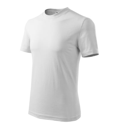 1E10013 - Classic tricou unisex alb S
