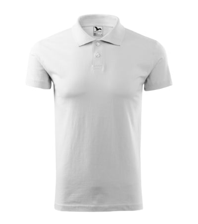 2023913 - Single J. tricou polo pentru bărbaţi verde iarbă S
