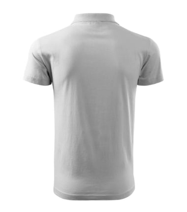 2023913 - Single J. tricou polo pentru bărbaţi verde iarbă S