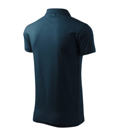 2023913 - Single J. tricou polo pentru bărbaţi verde iarbă S