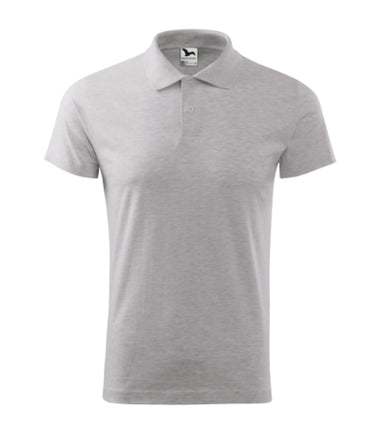 2023913 - Single J. tricou polo pentru bărbaţi verde iarbă S