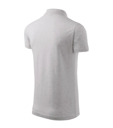 2023913 - Single J. tricou polo pentru bărbaţi verde iarbă S