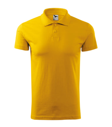 2023913 - Single J. tricou polo pentru bărbaţi verde iarbă S