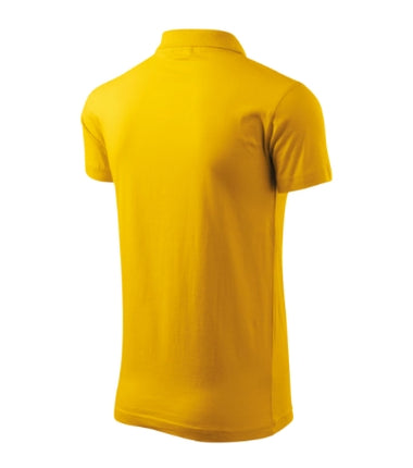 2023913 - Single J. tricou polo pentru bărbaţi verde iarbă S