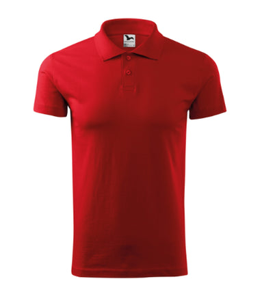 2023913 - Single J. tricou polo pentru bărbaţi verde iarbă S