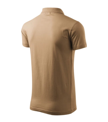 2023913 - Single J. tricou polo pentru bărbaţi verde iarbă S