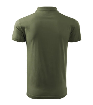 2023913 - Single J. tricou polo pentru bărbaţi verde iarbă S