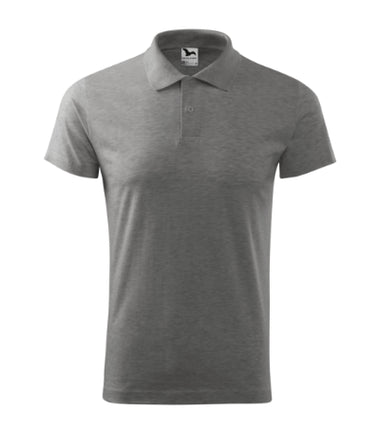 2023913 - Single J. tricou polo pentru bărbaţi verde iarbă S