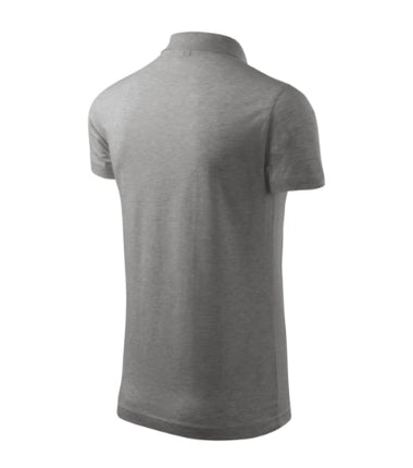 2023913 - Single J. tricou polo pentru bărbaţi verde iarbă S