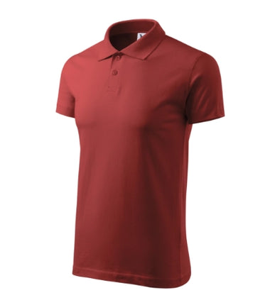 2023913 - Single J. tricou polo pentru bărbaţi verde iarbă S