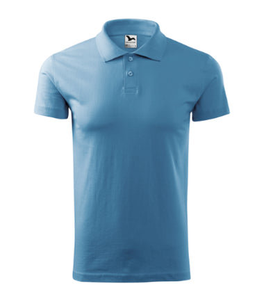 2023913 - Single J. tricou polo pentru bărbaţi verde iarbă S