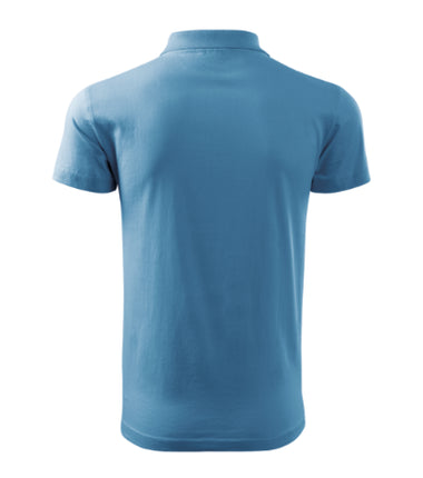 2023913 - Single J. tricou polo pentru bărbaţi verde iarbă S