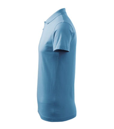 2023913 - Single J. tricou polo pentru bărbaţi verde iarbă S