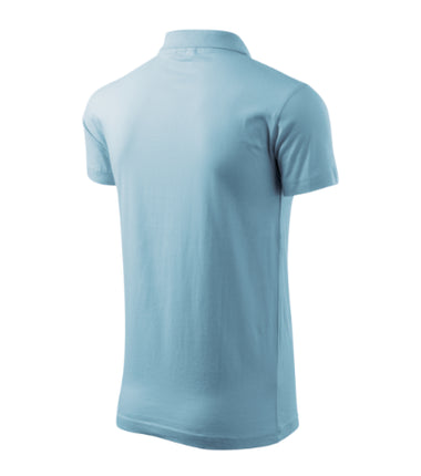 2023913 - Single J. tricou polo pentru bărbaţi verde iarbă S