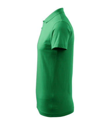 2023913 - Single J. tricou polo pentru bărbaţi verde iarbă S