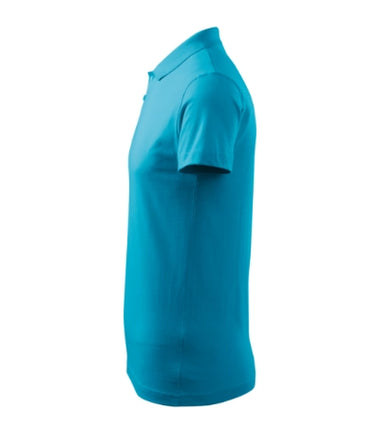 2023913 - Single J. tricou polo pentru bărbaţi verde iarbă S