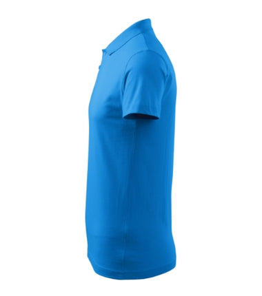 2023913 - Single J. tricou polo pentru bărbaţi verde iarbă S