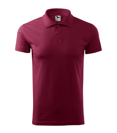 2023913 - Single J. tricou polo pentru bărbaţi verde iarbă S
