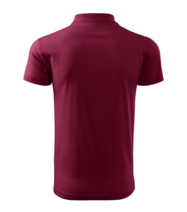 2023913 - Single J. tricou polo pentru bărbaţi verde iarbă S