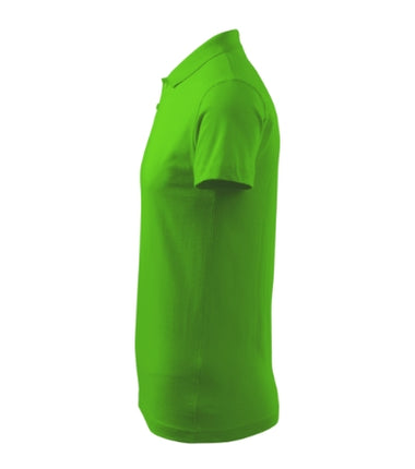 2023913 - Single J. tricou polo pentru bărbaţi verde iarbă S