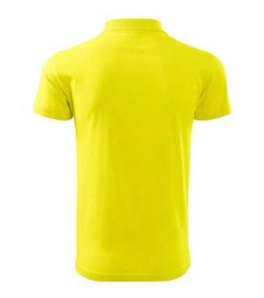 2023913 - Single J. tricou polo pentru bărbaţi verde iarbă S