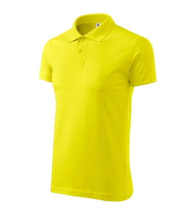 2023913 - Single J. tricou polo pentru bărbaţi verde iarbă S