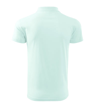 2023913 - Single J. tricou polo pentru bărbaţi verde iarbă S