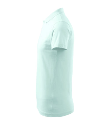2023913 - Single J. tricou polo pentru bărbaţi verde iarbă S