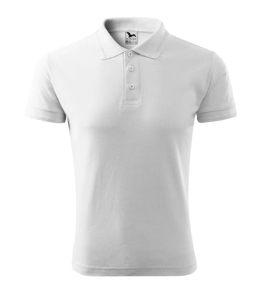 2030313 - Pique Polo tricou polo pentru bărbaţi gri deschis S