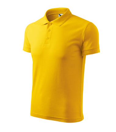 2030313 - Pique Polo tricou polo pentru bărbaţi gri deschis S