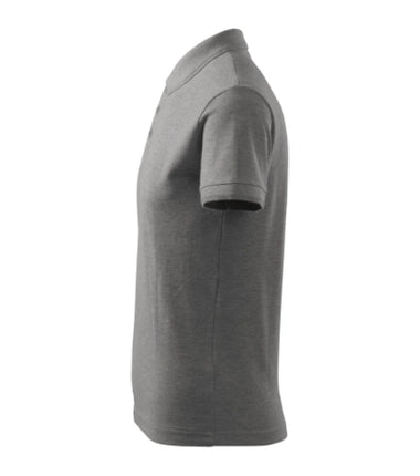 2030313 - Pique Polo tricou polo pentru bărbaţi gri deschis S