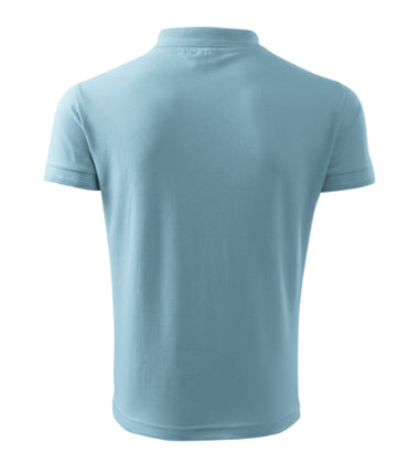 2030313 - Pique Polo tricou polo pentru bărbaţi gri deschis S