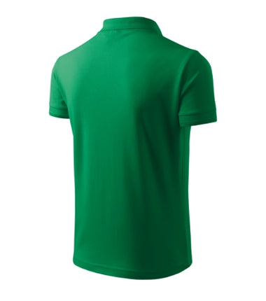 2030313 - Pique Polo tricou polo pentru bărbaţi gri deschis S