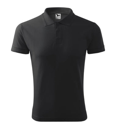 2030313 - Pique Polo tricou polo pentru bărbaţi gri deschis S