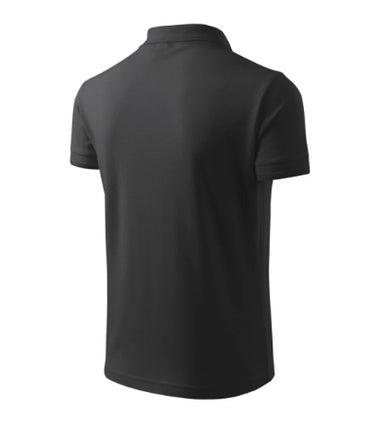 2030313 - Pique Polo tricou polo pentru bărbaţi gri deschis S