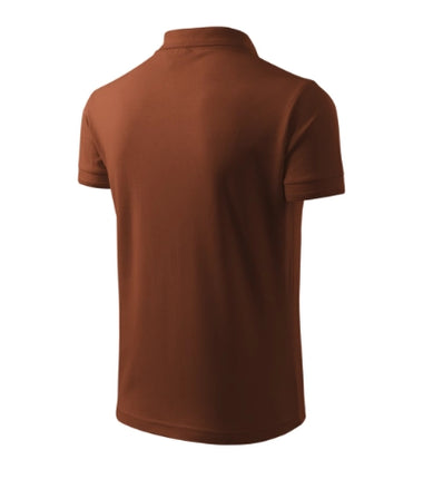 2030313 - Pique Polo tricou polo pentru bărbaţi gri deschis S