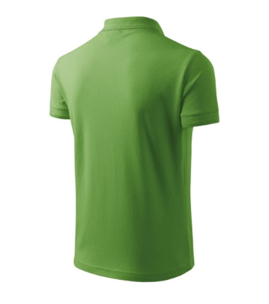 2030313 - Pique Polo tricou polo pentru bărbaţi gri deschis S