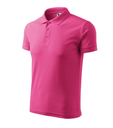 2030313 - Pique Polo tricou polo pentru bărbaţi gri deschis S