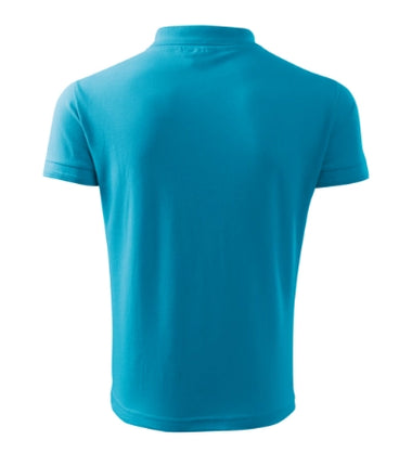 2030313 - Pique Polo tricou polo pentru bărbaţi gri deschis S