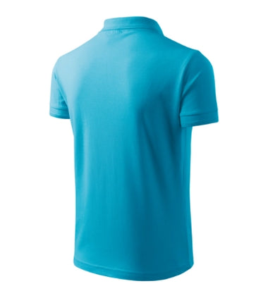 2030313 - Pique Polo tricou polo pentru bărbaţi gri deschis S
