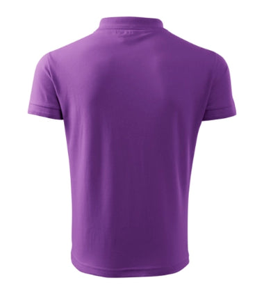 2030313 - Pique Polo tricou polo pentru bărbaţi gri deschis S