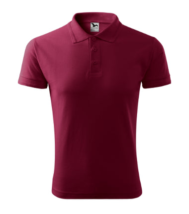 2030313 - Pique Polo tricou polo pentru bărbaţi gri deschis S