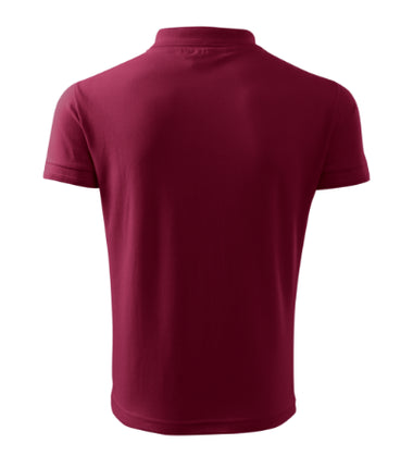 2030313 - Pique Polo tricou polo pentru bărbaţi gri deschis S