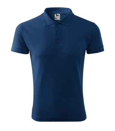 2030313 - Pique Polo tricou polo pentru bărbaţi gri deschis S