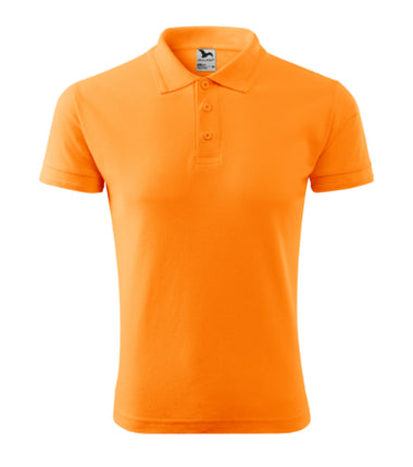 2030313 - Pique Polo tricou polo pentru bărbaţi gri deschis S
