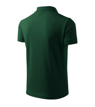 2030313 - Pique Polo tricou polo pentru bărbaţi gri deschis S