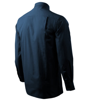 2090013 - Style LS cămaşă pentru bărbaţi alb S